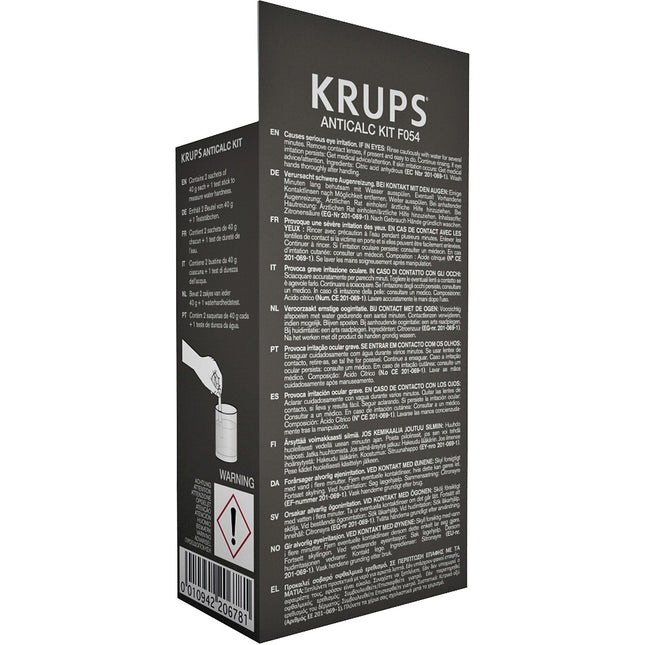 Détartrant KRUPS expresso x2 + 1 testeur F054001B