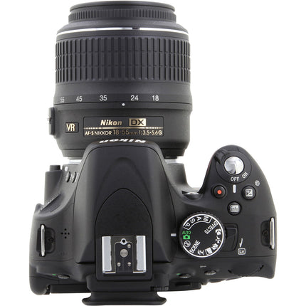 Appareil photo Reflex NIKON D5100 18-55+55-200 VR + Etui, 8Go, Mll3 Reconditionné