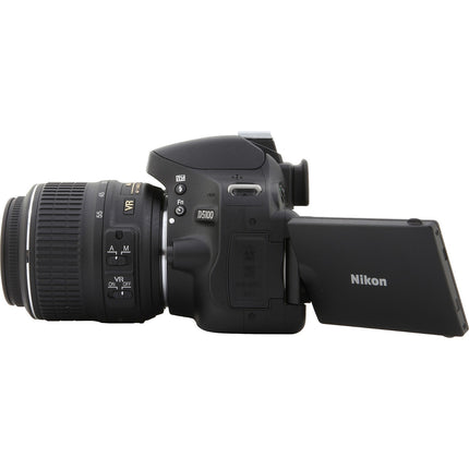 Appareil photo Reflex NIKON D5100 18-55+55-200 VR + Etui, 8Go, Mll3 Reconditionné