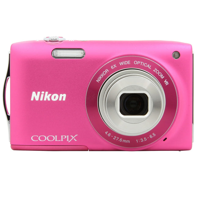 Appareil photo Compact NIKON Coolpix S3300 rose Reconditionné