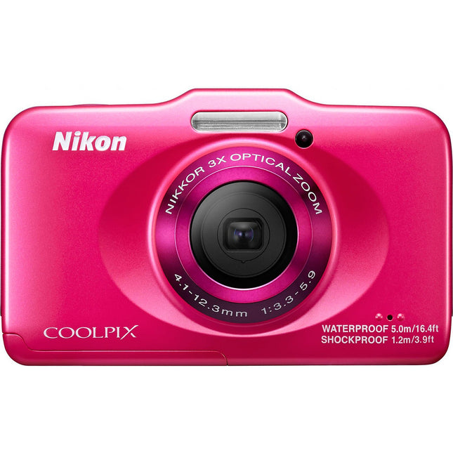 Appareil photo Compact NIKON Pack S31 rose + sac à dos Reconditionné