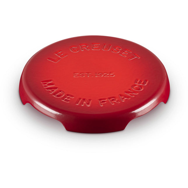 Dessous de plat LE CREUSET rond collection barbecue 22cm cerise