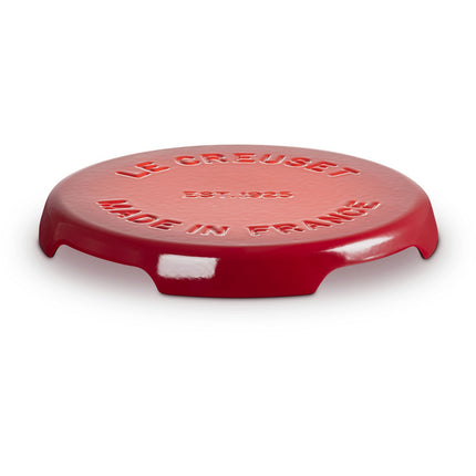 Dessous de plat LE CREUSET rond collection barbecue 22cm cerise