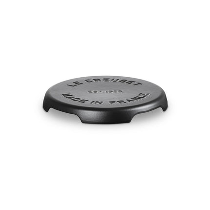 Dessous de plat LE CREUSET rond collection barbecue 22 cm noir mat