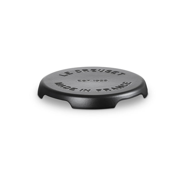 Dessous de plat LE CREUSET rond collection barbecue 22 cm noir mat