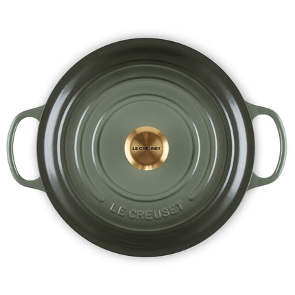 Cocotte LE CREUSET Signature noire diam 28 cm