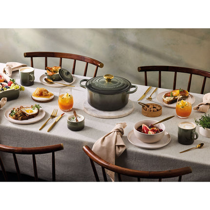 Cocotte LE CREUSET Signature noire diam 28 cm