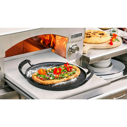 Plancha LE CREUSET collection barbecue 35cm noir mat