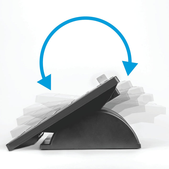 Syst. position FELLOWES Repose-pieds réglable Microban