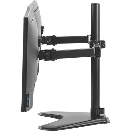 Support écran PC FELLOWES Support Double Horizontal sur pied