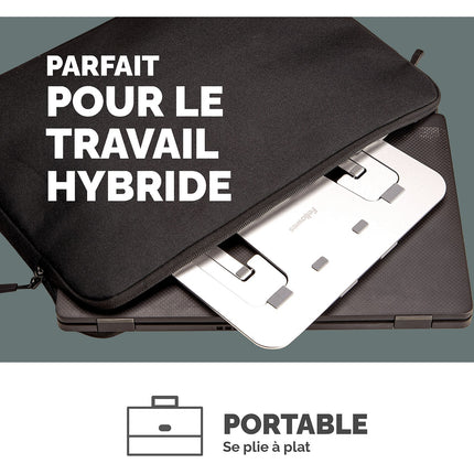 SUPPORT FELLOWES PC Portable ergonomique ALUMIA
