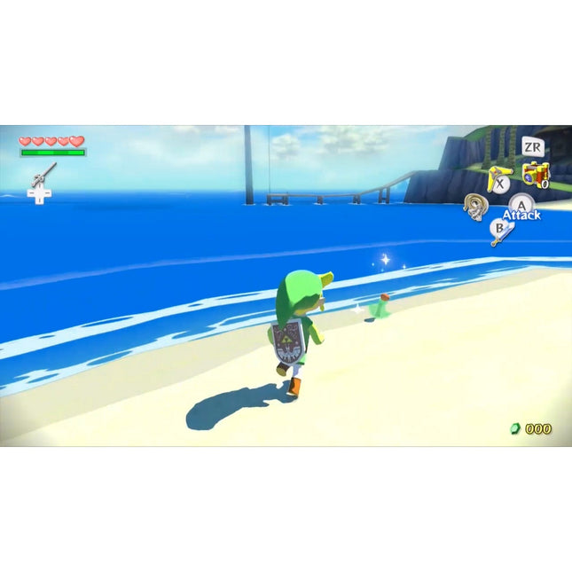 Jeu Wii U NINTENDO Zelda Wind Waker HD Reconditionné