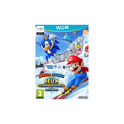 Jeu Wii U NINTENDO Mario & Sonic aux JO d'Hiver Sotchi 2014