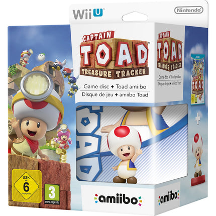 Jeu Wii U NINTENDO Captain Toad + Amiibo Toad Reconditionné