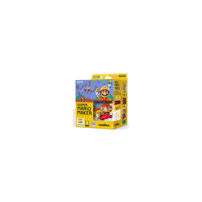 Jeu Wii U NINTENDO Super Mario Maker +Amiibo Mario +Artbook