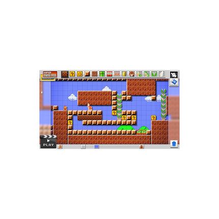 Jeu Wii U NINTENDO Super Mario Maker +Amiibo Mario +Artbook