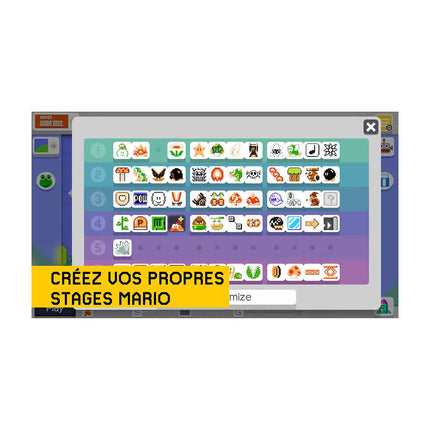 Jeu Wii U NINTENDO Super Mario Maker +Amiibo Mario +Artbook