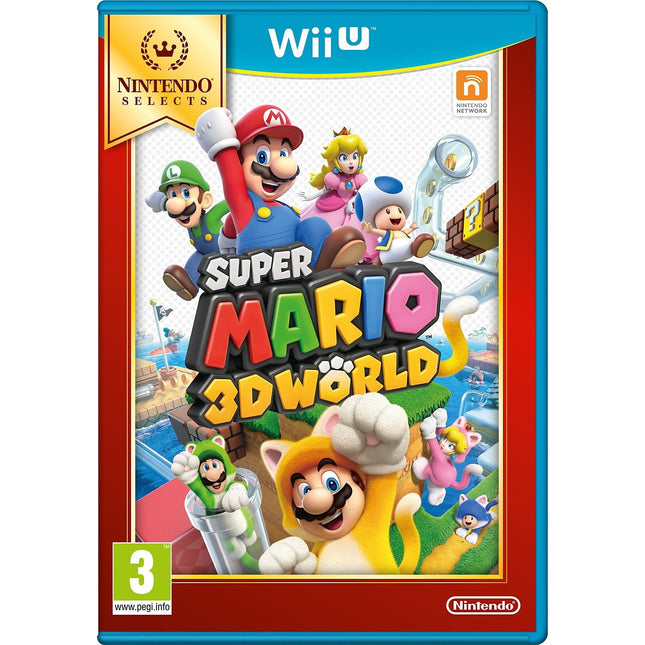 Jeu Wii U NINTENDO Super Mario 3D World Selects