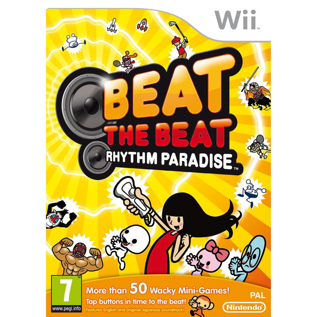 Jeu Wii NINTENDO Beat the Beat Rhythm of Paradise Reconditionné