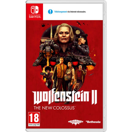 Jeu Switch NINTENDO Wolfenstein 2 The New Colossus