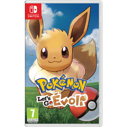 Jeu Switch NINTENDO Pokémon Let's Go Evoli Reconditionné