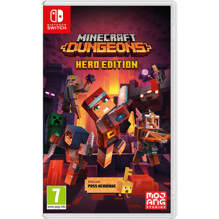 Jeu Switch NINTENDO Minecraft Dungeons - Hero Edition