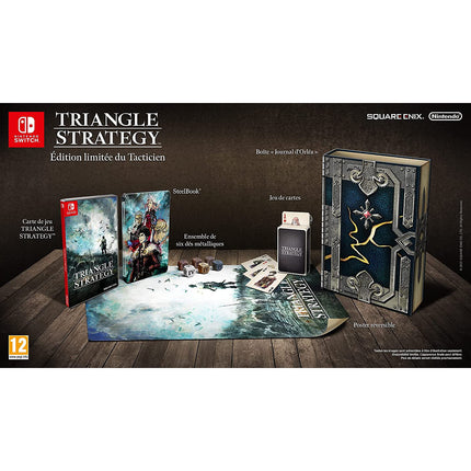 Jeu Switch NINTENDO TRIANGLE STRATEGY Edition Limitée du Tac