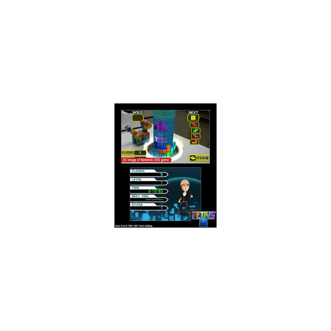 Jeu 3DS NINTENDO Tetris Axis 3D