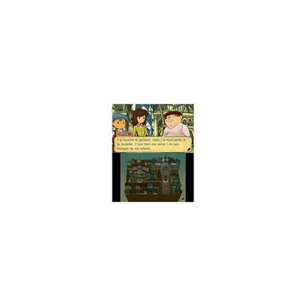 Jeu 3DS NINTENDO Professeur Layton 3D Masque des Miracles Reconditionné