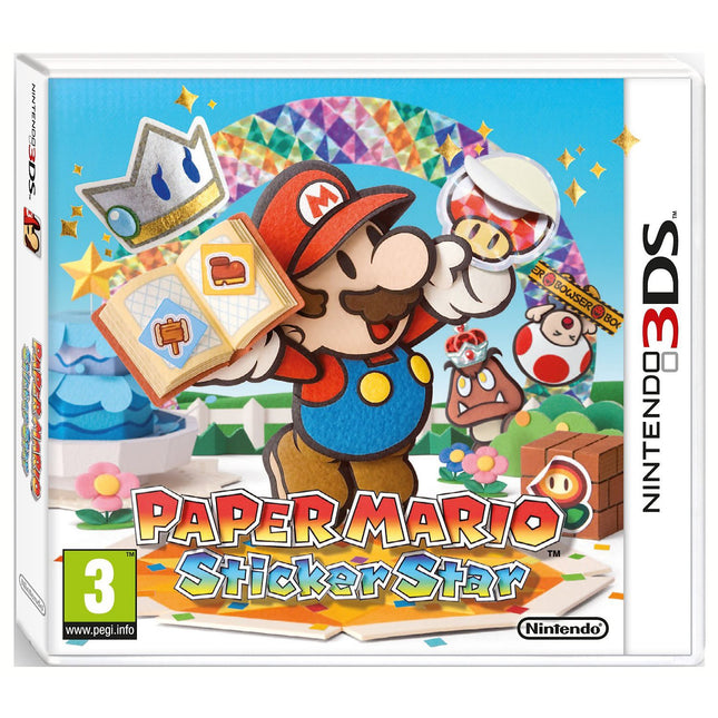 Jeu 3DS NINTENDO Paper Mario Sticker Star 3D Reconditionné