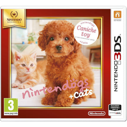 Jeu 3DS NINTENDO Nintendogs Caniche Selects
