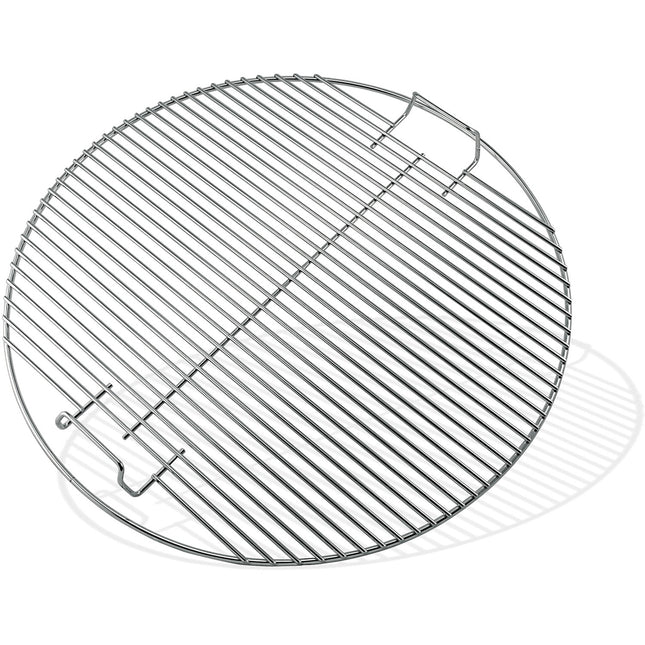 Grille barbecue WEBER de cuisson chromée pour barbecue 57 cm