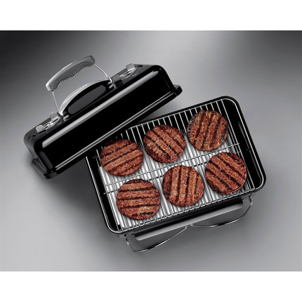 Barbecue charbon WEBER Go anywhere Black à poser 42 sm