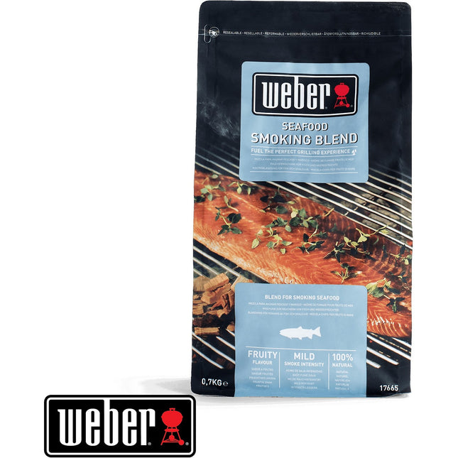 Bois de fumage WEBER de bois de fumage spécial Poisson 700grs