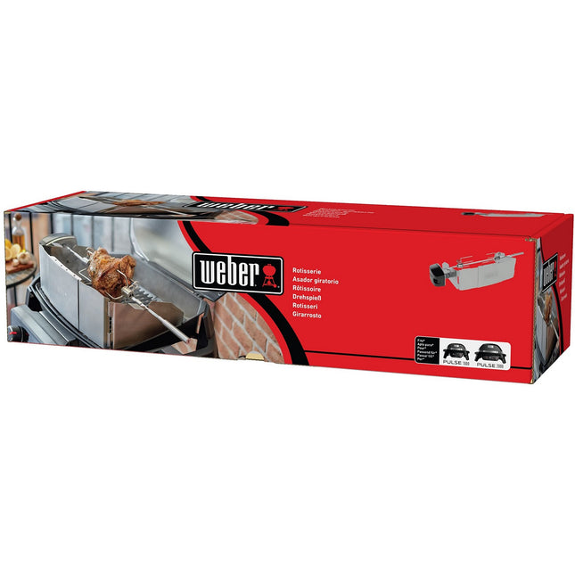 Tourne broche barbecue WEBER pour barbecue Pulse