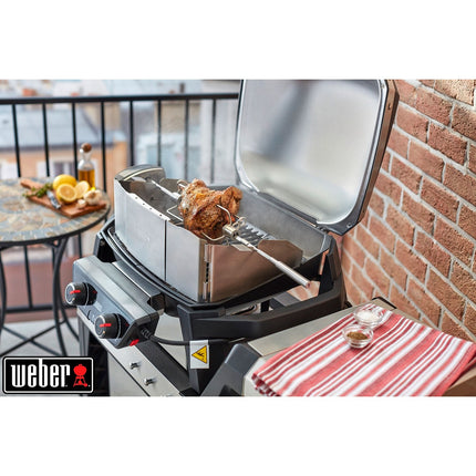 Tourne broche barbecue WEBER pour barbecue Pulse