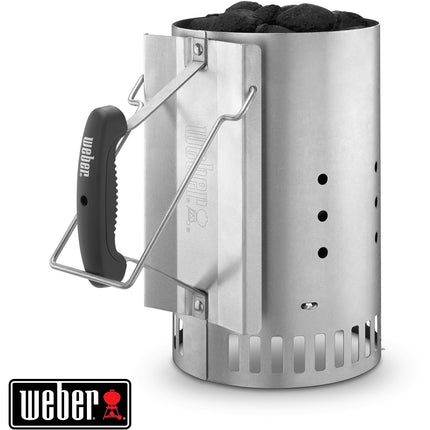 Cheminée barbecue WEBER d'allumage Rapidfire pour BBQ charbon