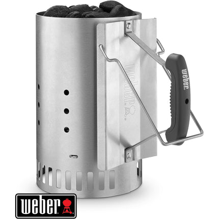 Cheminée barbecue WEBER d'allumage Rapidfire pour BBQ charbon