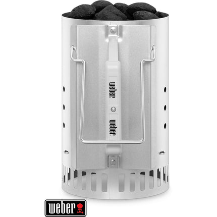 Cheminée barbecue WEBER d'allumage Rapidfire pour BBQ charbon