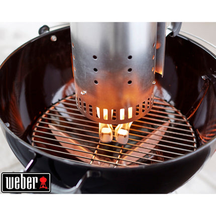Cheminée barbecue WEBER d'allumage Rapidfire pour BBQ charbon