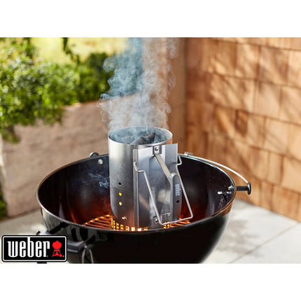Cheminée barbecue WEBER d'allumage Rapidfire pour BBQ charbon