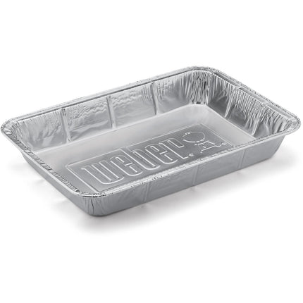 Barquette aluminium WEBER grandes barquettes aluminium - Lot de 10