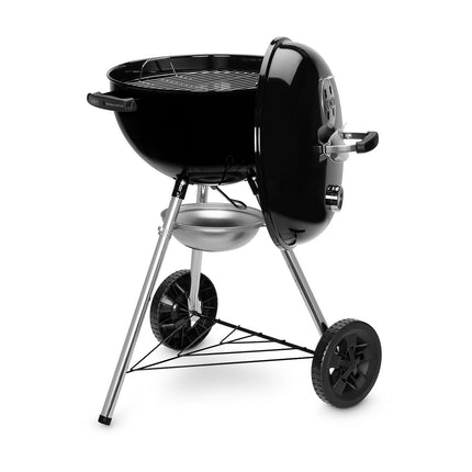 Barbecue charbon WEBER Original Kettle E-4710 Charcoal Grill black sur pieds 47 cm