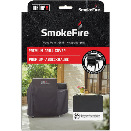 Housse barbecue WEBER pour barbecue à pellet Smokefire EX4 GBS