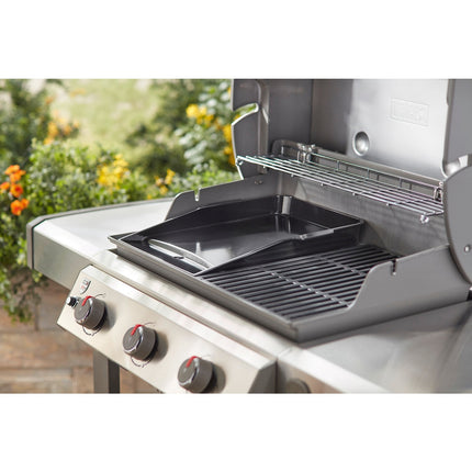Plancha pour barbecue WEBER pour Genesis II 4 et 6 bruleurs