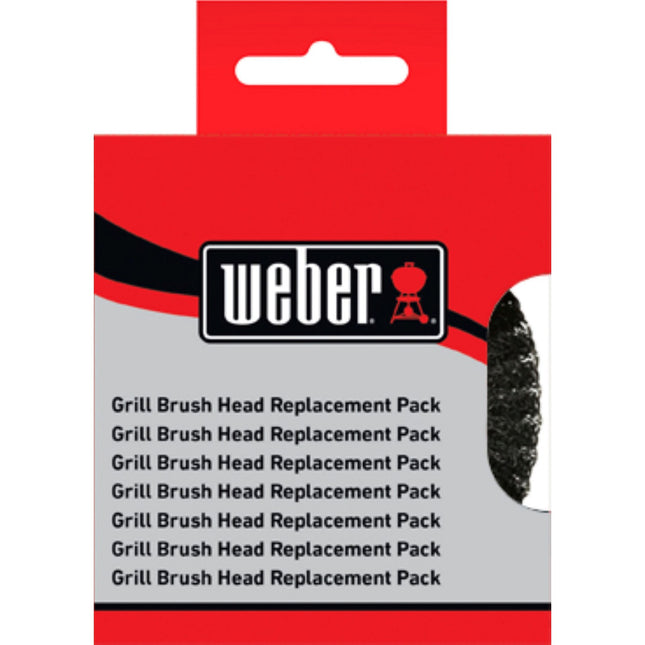 Brosse barbecue WEBER TETE REMPL EPONGE METAL