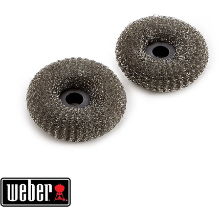 Brosse barbecue WEBER TETE REMPL EPONGE METAL