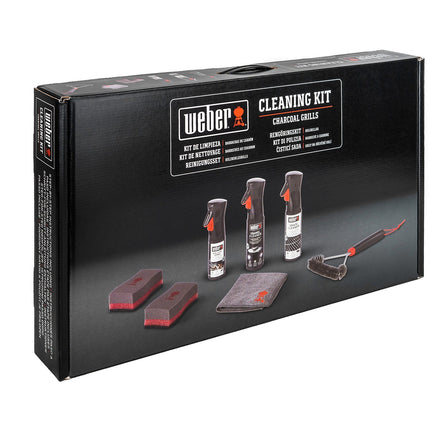 Nettoyant barbecue WEBER Kit de nettoyage bbq charbon emaill