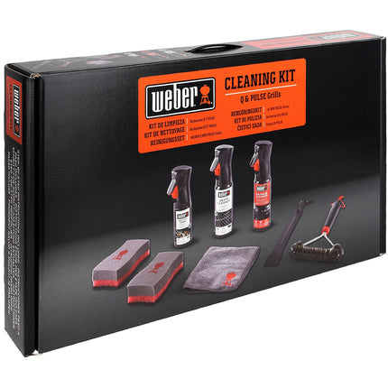 Nettoyant barbecue WEBER Kit de nettoyage bbq Q & Pulse