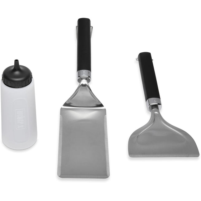 Ustensile plancha WEBER ensemble de 3 ustensiles pour plancha